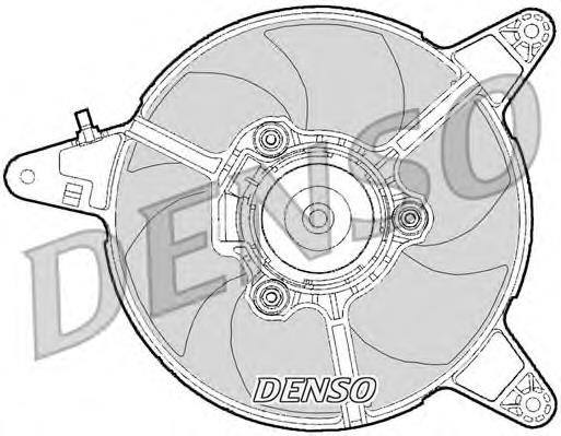 Compre Ventilador elétrico de esfriamento montado (motor + roda de aletas) Fiat Panda 1