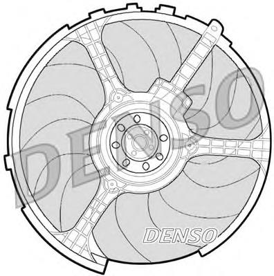 0046723520 Fiat/Alfa/Lancia Ventilador elétrico de esfriamento montado (motor + roda de aletas)