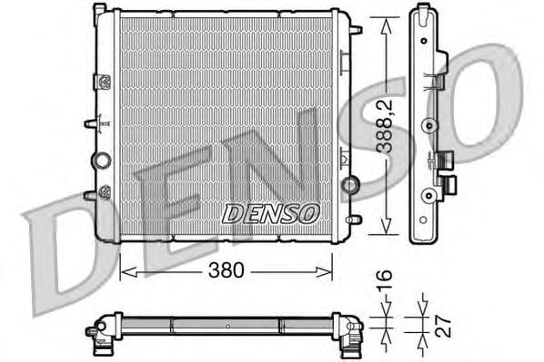 Compre 735125 VALEO Radiador de esfriamento de motor