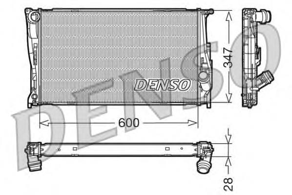 Radiador de esfriamento de motor 31R07139 Eaclima