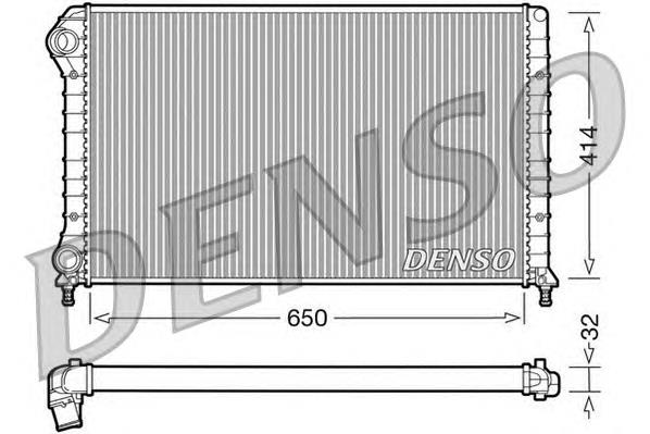 Radiador de esfriamento de motor Fiat/Alfa/Lancia 51779231 preço, a partir de 68,40 USD