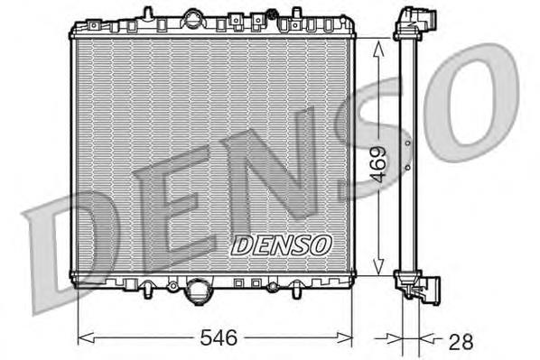 Compre 96417283 Peugeot/Citroen Radiador de esfriamento de motor