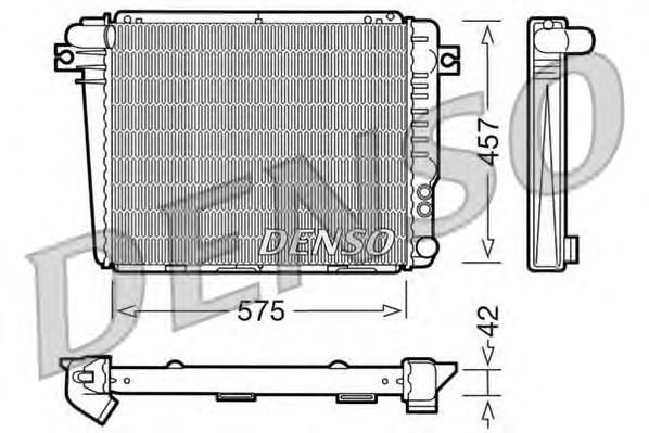 Compre 17111707508 BMW Radiador de esfriamento de motor