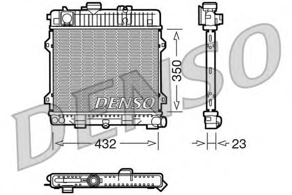 Radiador de esfriamento de motor BMW 17111709336 preço, a partir de 326,39 USD