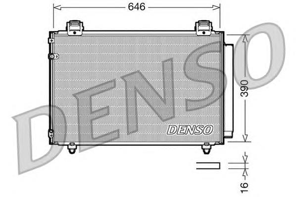 Compre 8845005100 Toyota Radiador de aparelho de ar condicionado