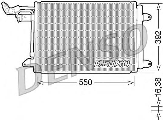 Radiador de aparelho de ar condicionado Depo/Loro/Abakus 0530160016 preço, a partir de 117,05 USD