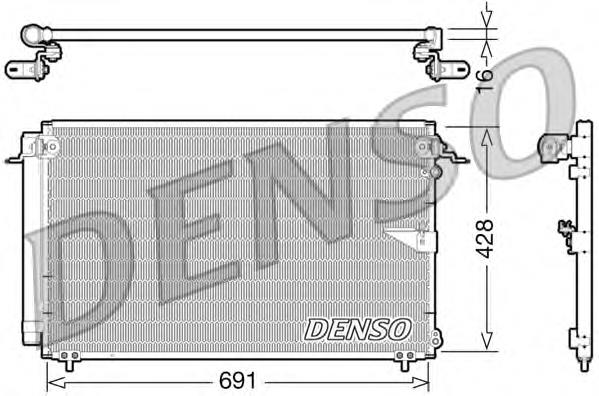 Radiador de aparelho de ar condicionado Toyota 8846050180 preço, a partir de 151,63 USD