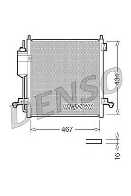 Radiador de aparelho de ar condicionado Mitsubishi MN148282 preço, a partir de 137,15 USD