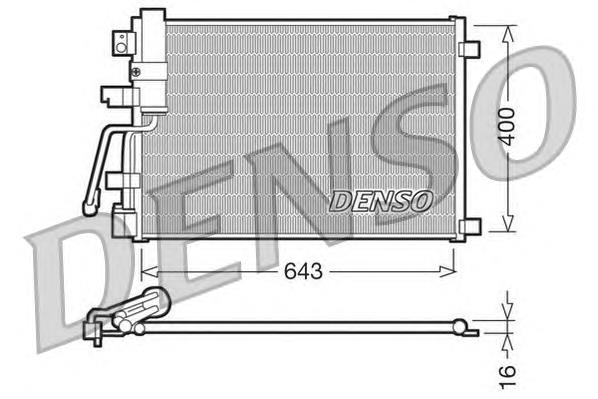 Compre 92100JD700 Nissan/Infiniti Radiador de aparelho de ar condicionado