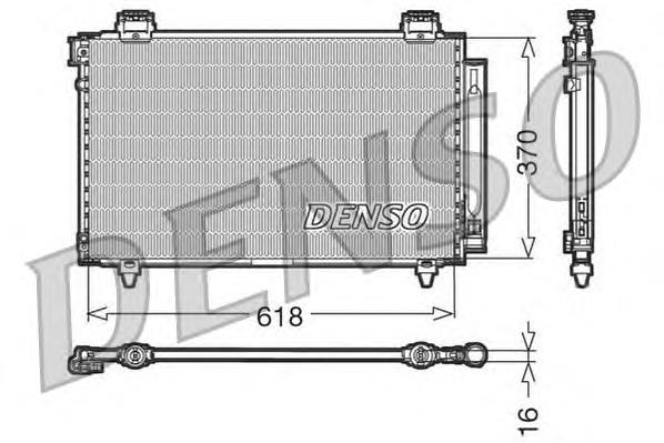 Compre 8846044460 Toyota Radiador de aparelho de ar condicionado