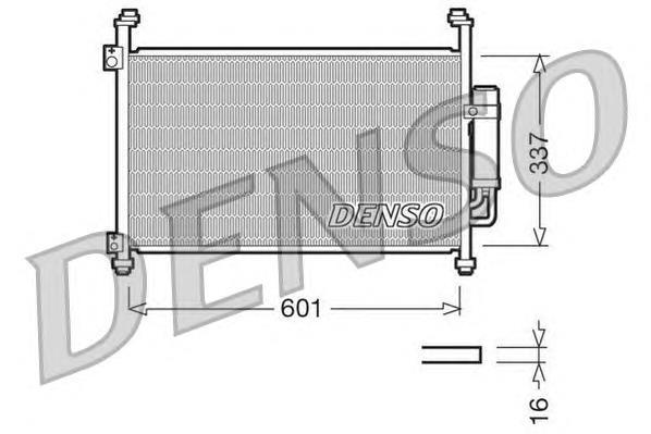 Radiador de aparelho de ar condicionado Honda 80100SMGE020M1 preço, a partir de 108,96 USD