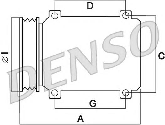 Compressor de aparelho de ar condicionado Lucas ACP264