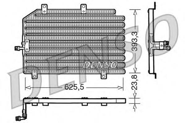 Radiador de aparelho de ar condicionado Fiat/Alfa/Lancia 60604153 preço, a partir de 161,04 USD