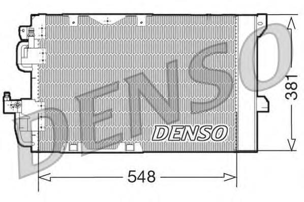 Radiador de aparelho de ar condicionado 95515191 Opel