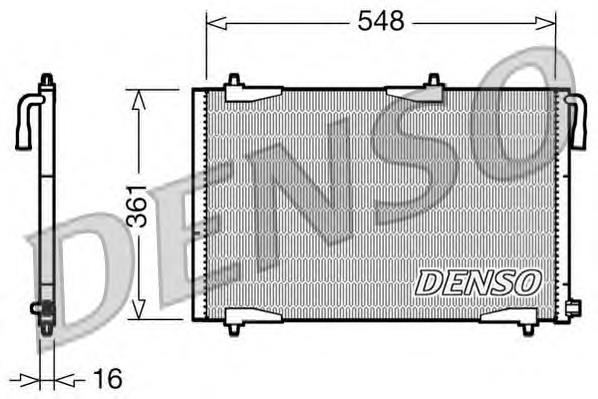 Radiador de aparelho de ar condicionado Peugeot/Citroen 6455FY preço, a partir de 44,37 USD