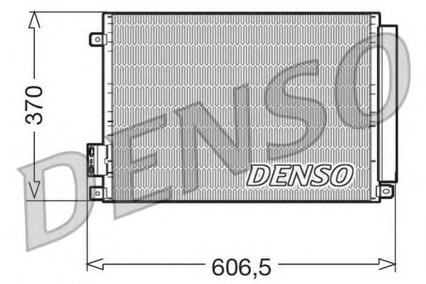 Radiador de aparelho de ar condicionado Nissens 940028