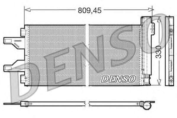 Compre 1371427080 Fiat/Alfa/Lancia Radiador de aparelho de ar condicionado