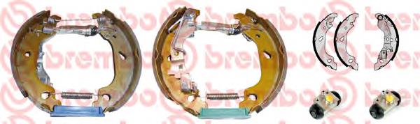 Sapatas do freio traseiras de tambor Brembo K23048 preço, a partir de 126,70 USD