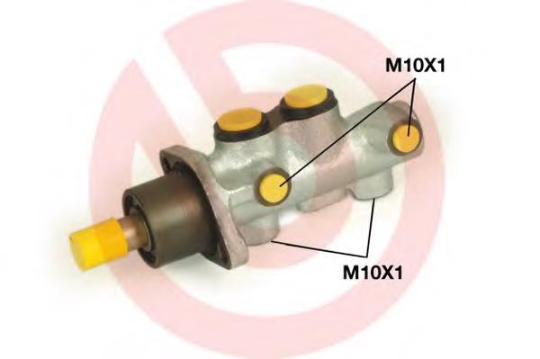 Cilindro mestre do freio Brembo M23025 preço, a partir de 86,18 USD