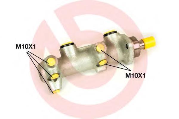 M68031 Brembo Cilindro mestre do freio