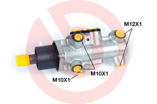 M68009 Brembo Cilindro mestre do freio
