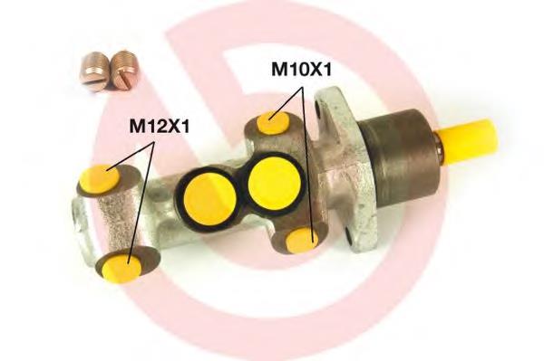 M68043 Brembo Cilindro mestre do freio