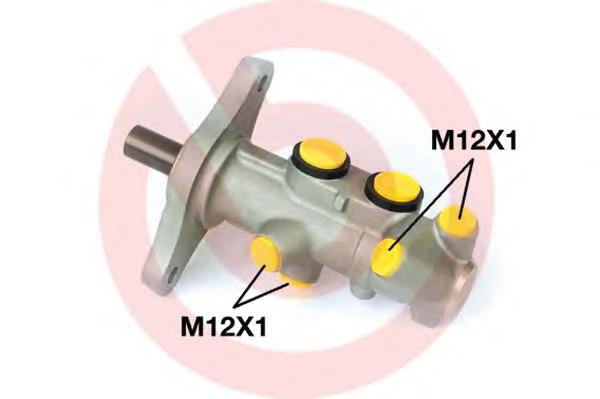 M85001 Brembo Cilindro mestre do freio