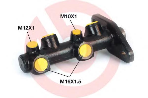 M24008 Brembo Cilindro mestre do freio