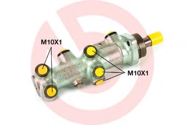 M61008 Brembo Cilindro mestre do freio