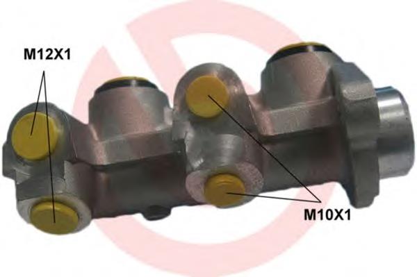 M59031 Brembo Cilindro mestre do freio
