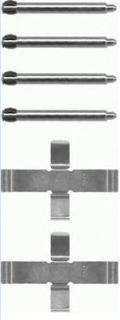 A0004214091 Mercedes Kit de reparação das sapatas do freio