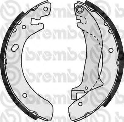 Sapatas do freio traseiras de tambor Brembo S44504 preço, a partir de 46,21 USD