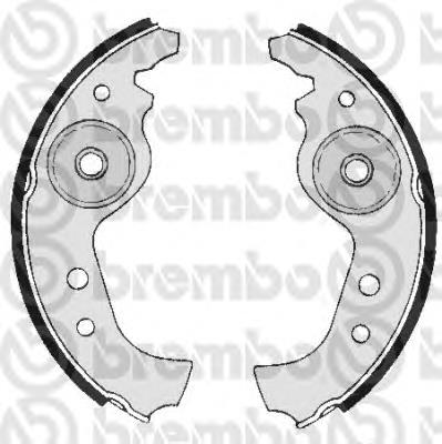 Sapatas do freio traseiras de tambor Brembo S23501 preço, a partir de 29,27 USD