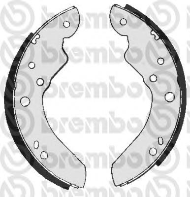 Compre 5015682 Ford Sapatas do freio traseiras de tambor