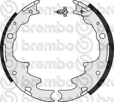 Sapatas do freio traseiras de tambor Brembo S23575 preço, a partir de 52,56 USD