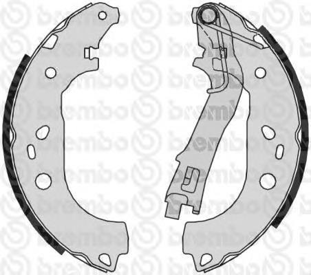 Compre 4241P4 Peugeot/Citroen Sapatas do freio traseiras de tambor
