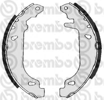 Sapatas do freio traseiras de tambor Brembo S68520 preço, a partir de 29,03 USD