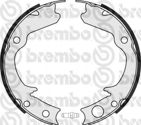 Sapatas do freio de estacionamento Brembo S78508 preço, a partir de 44,84 USD
