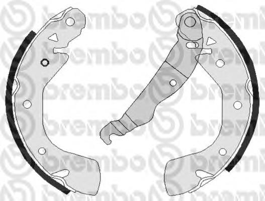 Sapatas do freio traseiras de tambor Brembo S59525 preço, a partir de 35,94 USD
