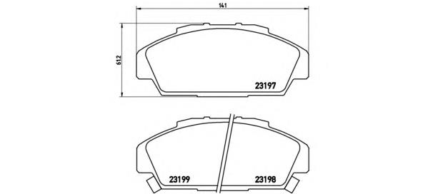 Compre 45022SM4G01 Honda Sapatas do freio dianteiras de disco