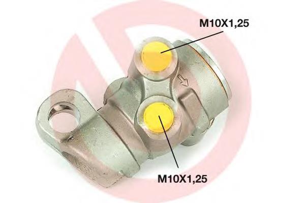 RA6001 Brembo Regulador de pressão dos freios (regulador das forças de frenagem)