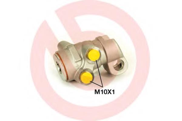 Regulador de pressão dos freios (regulador das forças de frenagem) R23006 Brembo