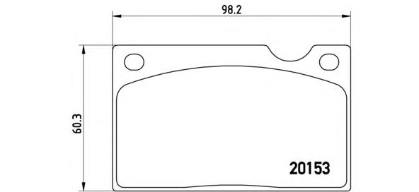 Sapatas do freio dianteiras de disco Volvo 3656000 preço, a partir de 21,05 USD