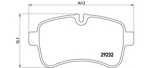 Sapatas do freio traseiras de disco Brembo PA6027 preço, a partir de 40,16 USD