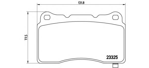 Sapatas do freio dianteiras de disco Brembo P59079 preço, a partir de 47,45 USD