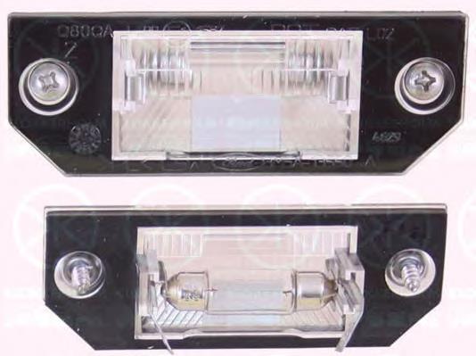 Compre 2403400 Alkar Lanterna da luz de fundo de matrícula traseira