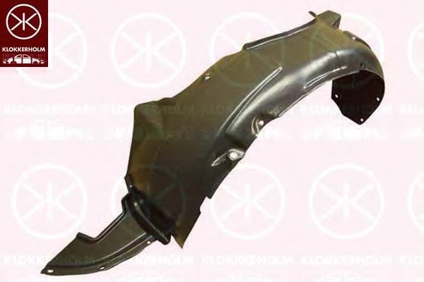  Guarda-barras direito do pára-lama dianteiro Hyundai I30 hatchback (FD) (2007 - 2011) 