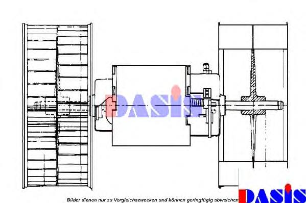 Motor de ventilador de forno (de aquecedor de salão) Mercedes A0008307908 preço, a partir de 128,91 USD