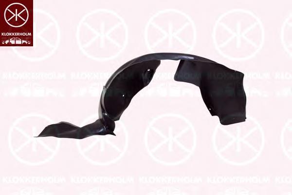 Guarda-barras direito do pára-lama dianteiro para Volkswagen Tiguan I 5N1, 5N2