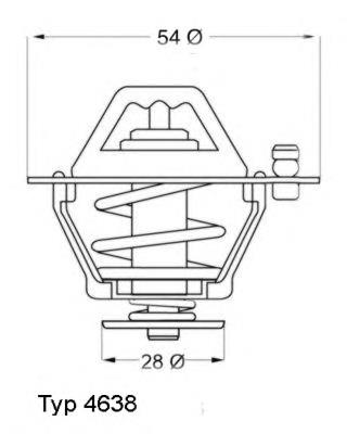 Termostato MD997224 Mitsubishi